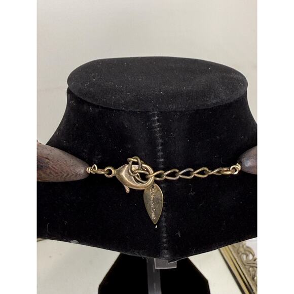 COLDWATER CREEK Multi Strand Grey & Copper Freshwater Pearl Necklace - Picture 4 of 9